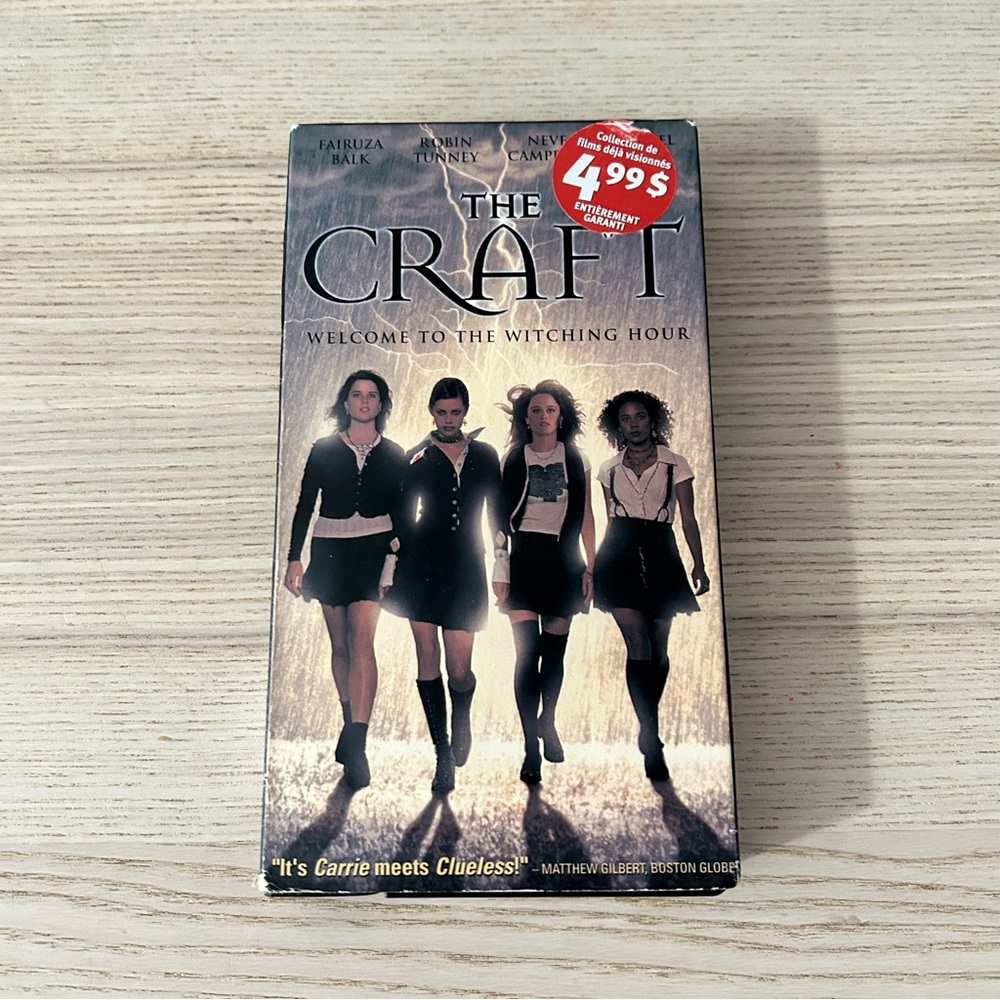 The Craft (1996, VHS) Cult Classic Fairuza Balk, Neve Campbell